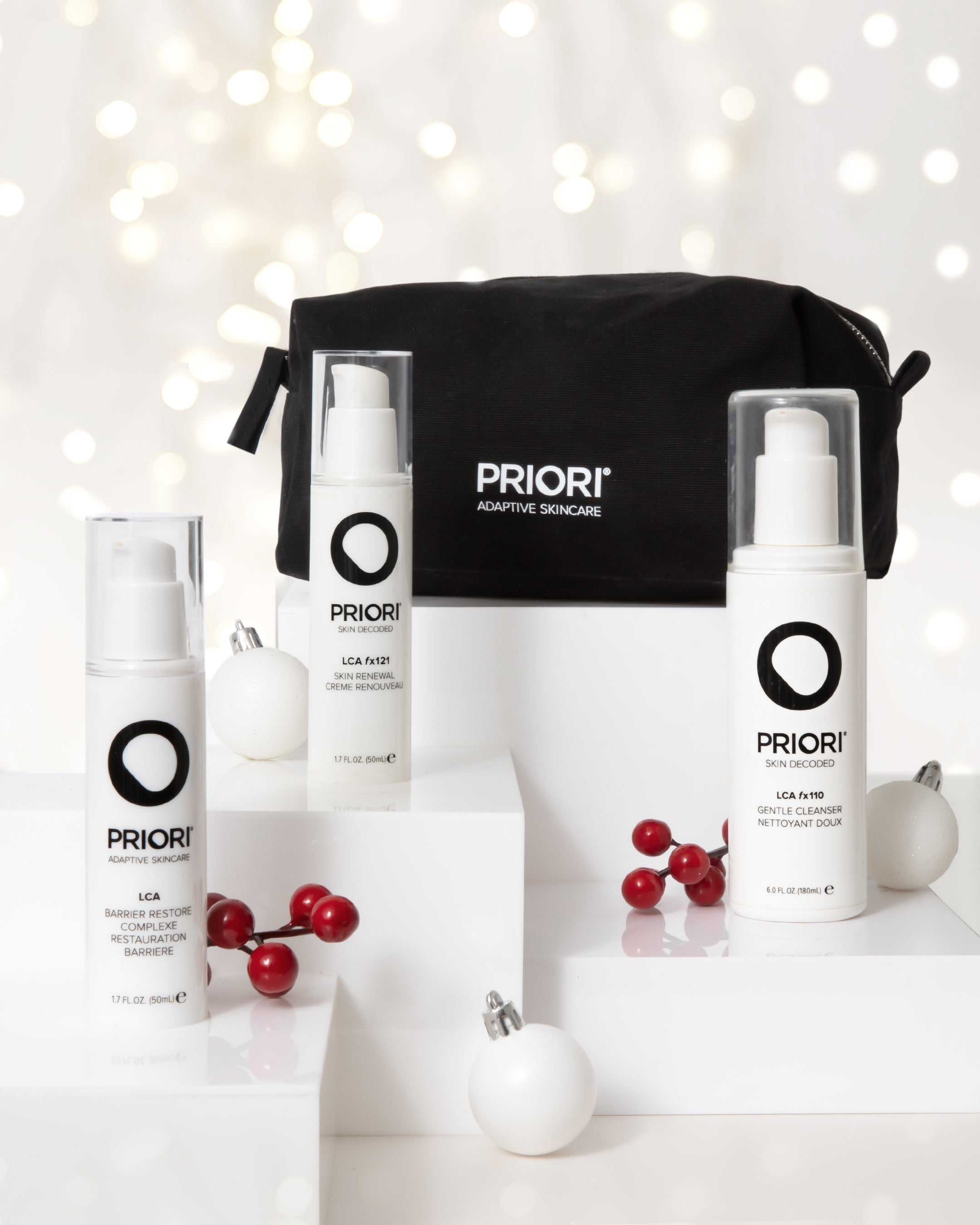 Rejuvenate, Replump, Hydrate Trio | PRIORI Skincare