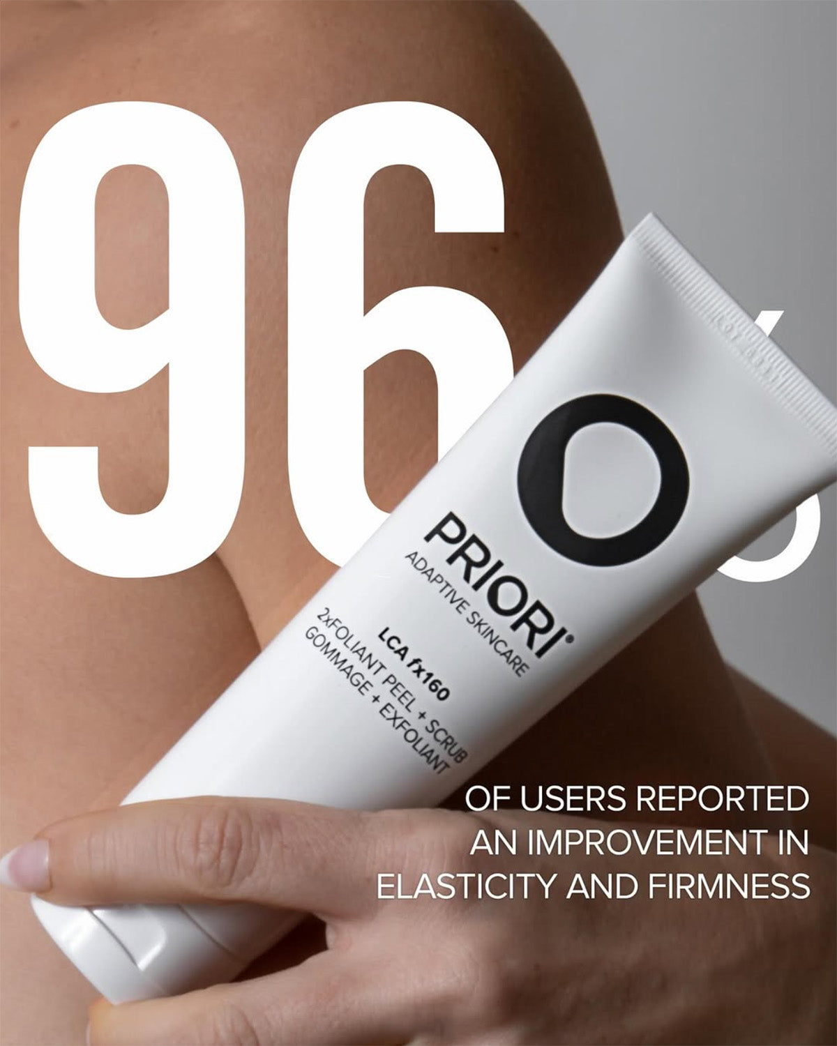 Exfoliating Shower Peel + Face Scrub | PRIORI fx160
