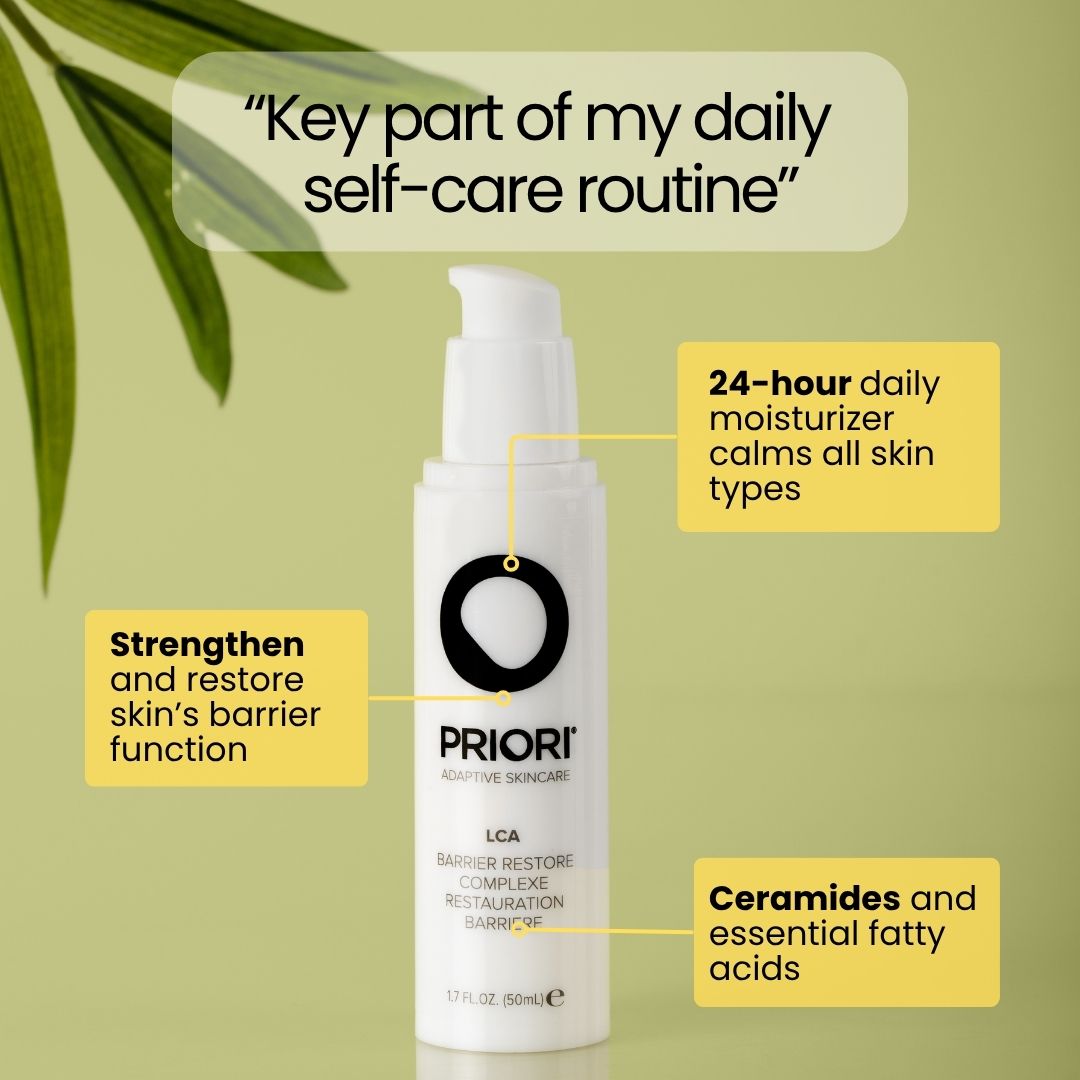LCA Barrier Repair Cream | Oil Free Moisturizer | PRIORI Skincare