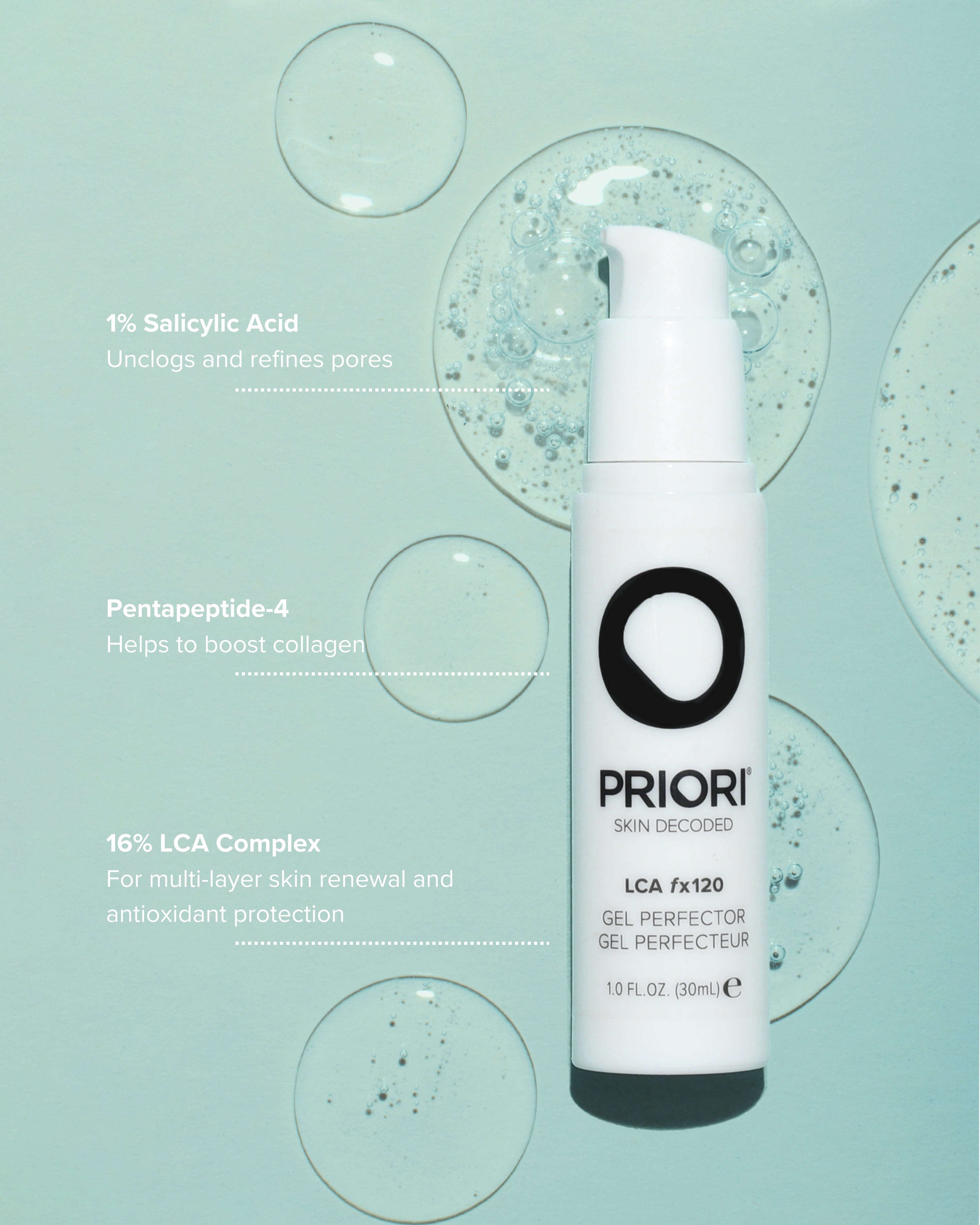 LCA Gel Perfector | Quickly Correct Blemishes Acne Pimples