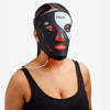 PRIORI Unveiled Red Light LED Face Mask in Black and White on model
