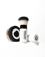 PRIORI Professional Spa Grade Mineral Loose Powder Foundation with Kabuki Brush