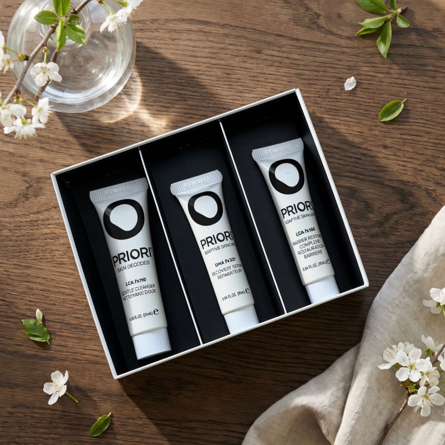 Priori Adaptive Skincare lifestyle